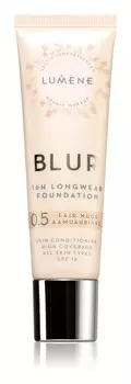 Тональный крем повышенной стойкости SPF 15 Lumene Nordic Makeup Blur, оттенок 0,5 Fair Nude 30 мл