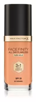 Тональный крем повышенной стойкости SPF 20 Max Factor Facefinity All Day Flawless, оттенок 85 Caramel 30 мл
