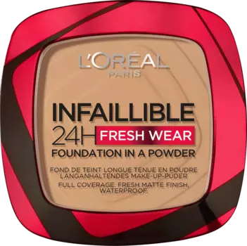 Тональный крем Puder Infaillible 24H Fresh Wear 300 Янтарь 9 0г L'Oreal