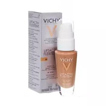 Тональный крем, разглаживающий морщины 35, SPF 20, 30 мл Vichy, Liftactiv Flexiteint