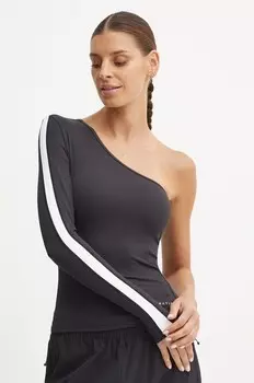 Тональный крем с длинными рукавами Асимметричный LS P.E Nation, черный