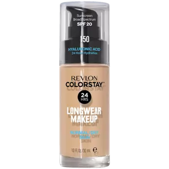 Тональный крем с помпой для нормальной и сухой кожи buffy 150 Revlon Colorstay, 30 мл