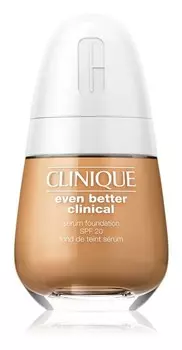Тональный крем SPF 20 Clinique Even Better Clinical Serum Foundation SPF 20, оттенок CN 78 Nutty 30 мл