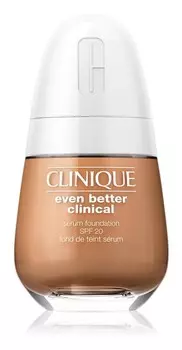 Тональный крем SPF 20 Clinique Even Better Clinical Serum Foundation SPF 20, оттенок 124 Sienna 30 мл