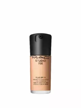 Тональный крем Studio Fix Fluid SPF 15 24HR Matte Foundation + Oil Control, оттенок C3.5 MAC