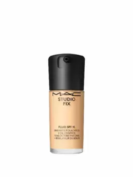 Тональный крем Studio Fix Fluid SPF 15 24HR Matte Foundation + Oil Control, оттенок NC13 MAC