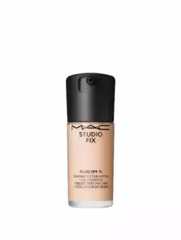 Тональный крем Studio Fix Fluid SPF 15 24HR Matte Foundation + Oil Control, оттенок NC10 MAC