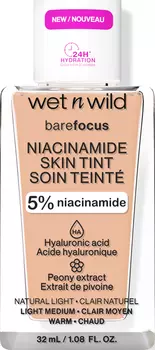 Тональный крем wet n wild bare Focus Niacinamide Skin Tint Natural Light