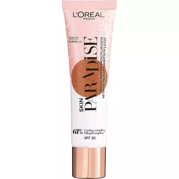 Тональный увлажняющий крем Skin Paradise Deep 02 — 0,039 кг, L'Oreal