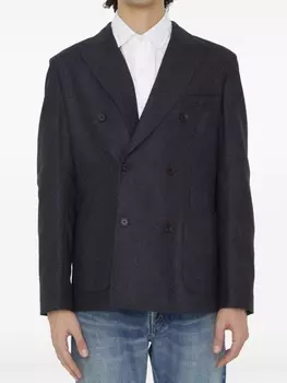 Tonello шерстяной пиджак, серый