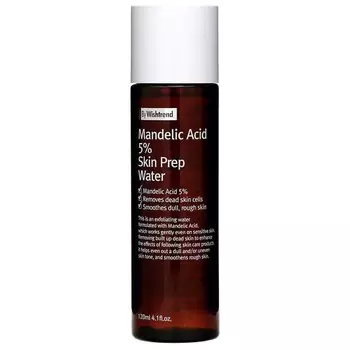 Тонер-эссенция с миндальной кислотой Mandelic Acid 5% Skin Prep Water, 120 мл, By Wishtrend