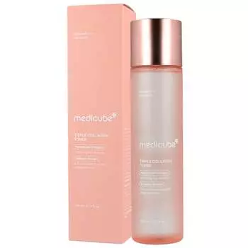 Тонер Medicube Triple Collagen, 140 мл - Питательный тоник с коллагеном