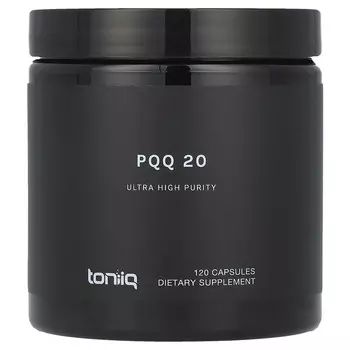 Toniiq, PQQ 20, 120 капсул
