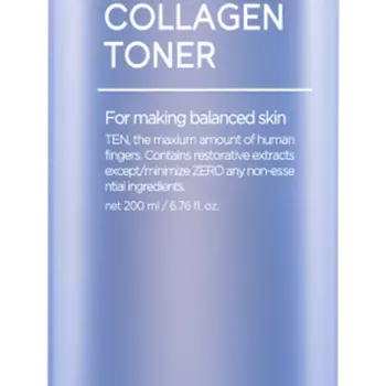 Тоник для лица, 200 мл Tenzero Hydro collagen