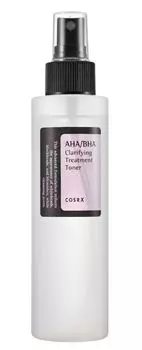 Тоник для лица Cosrx AHA/BHA Clarifying Treatment, 150 мл