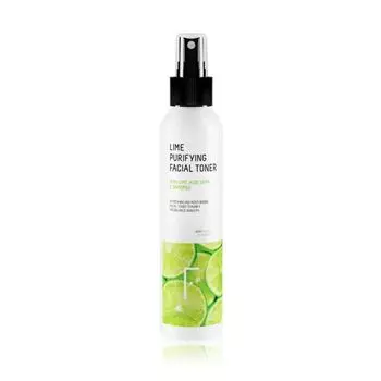 Тоник для лица Lime purifying facial toner Freshly cosmetics, 150 мл