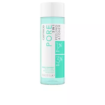 Тоник для лица Pore 2-in-1 peeling & toner Catrice, 100 мл