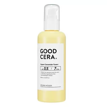 Тоник для лица с керамидами good cera super ceramide toner Holika Holika, 180 мл