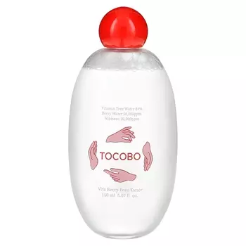 Тоник для пор Tocobo Vita Berry Pore, 5,07 жидких унций (150 мл)