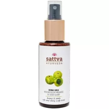 Тоник для волос и кожи головы Хна и Амла 100мл, Sattva Ayurveda