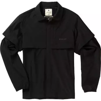 Тонированная форель двусторонняя речная рубашка Snow Peak, черный