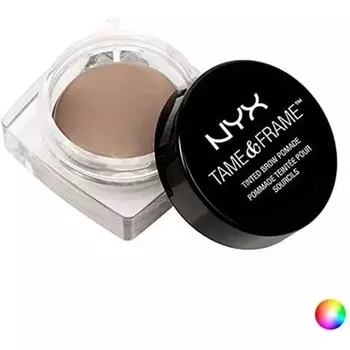 Тонированная помада для бровей Tame & Frame — черная, 0,021 кг, Nyx Professional Makeup