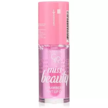 Тонированное масло для губ Strawberry Lip Base & Care Golden Rose