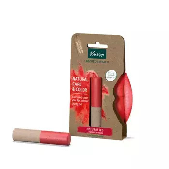 Тонированный бальзам для губ Blsamo Labial Con Color Kneipp, цвет natural red