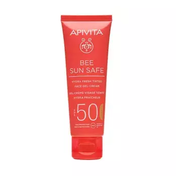 Тонированный солнцезащитный крем Hydra Fresh Gel-Crema Spf50 Color Apivita, 50 ml