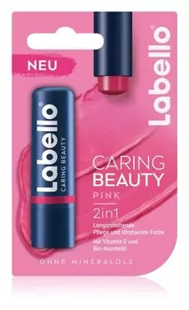 Тонирующий бальзам для губ Labello Caring Beauty
