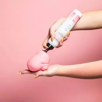 Тонирующий кондиционер-мусс для светлых волос платиново-розовый, 200 мл The Hair Boss The tinted conditioning foam