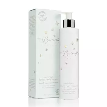 Тонизирующая сыворотка для тела Little Butterfly London Scent of Seas для мам восстанавливает утраченную эластичность с помощью натуральных ингредиентов