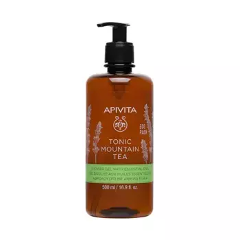 Тонизирующий гель для ванн Mountain Tea Apivita, 500 ml