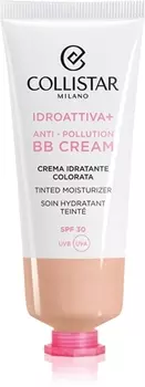 Тонизирующий увлажняющий крем spf 30 Collistar Face IDROATTIVA+ Tinted Moisturizer, 1 Light 50 ml