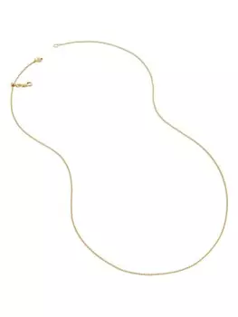 Тонкая цепочка на шею Monica Vinader, золотой