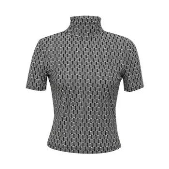 Тонкая футболка Deep Breath с короткими рукавами, серый