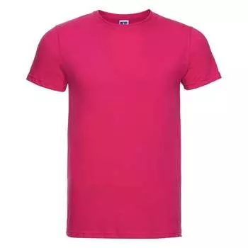 Тонкая футболка для мужчин Russell, фуксия