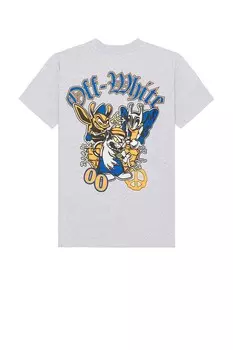 Тонкая футболка Gang Off-White, светло-серый