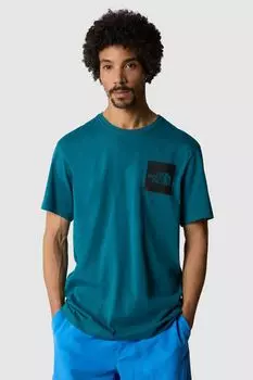 Тонкая футболка с короткими рукавами The North Face, синий