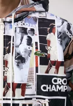 Тонкая куртка PRINT JACKET Lacoste, разноцветный