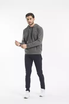 Тонкая мужская толстовка с капюшоном и длинным рукавом с принтом SPR 2019K61 Sperlife, хаки