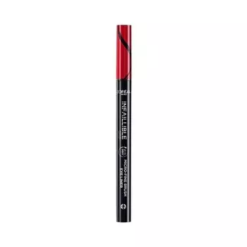 Тонкая подводка Infaillible 36H Grip Obsidian 0,4 мл, L'Oreal