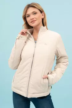 Тонкая стеганая куртка Budmil, бежевый