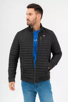 Тонкая стеганая куртка Budmil, черный