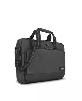 Тонкая сумка для ноутбука New York Astor 15,6 дюйма Solo, серый