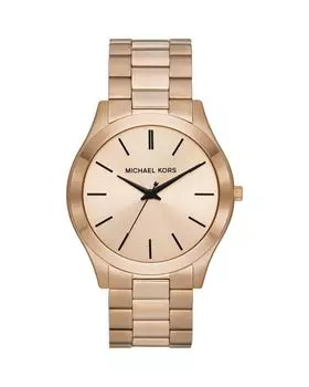 Тонкие часы для подиума, 45 мм Michael Kors, цвет Tan/Beige