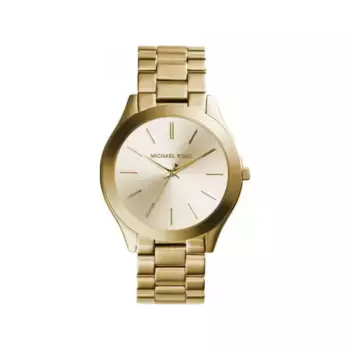 Тонкие часы для подиума Michael Kors, золотой