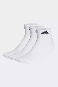 Тонкие и легкие носки 3 пары Adidas, белый