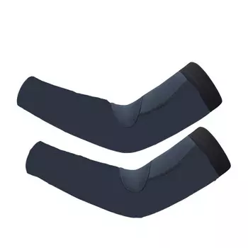 Тонкие и теплые велосипедные рукава и нарукавники, ветрозащитные спортивные флисовые рукава для велосипедного спорта, наколенники и леггинсы, осенние и зимние рукава синего и черного цвета, размер S Xianluozi