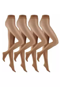 Тонкие колготки Camano "Колготки, 4 шт.", цвет Make Up